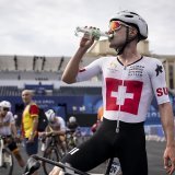 Marc Hirschi très fort en cette fin de saison KEYSTONE/ANTHONY ANEX